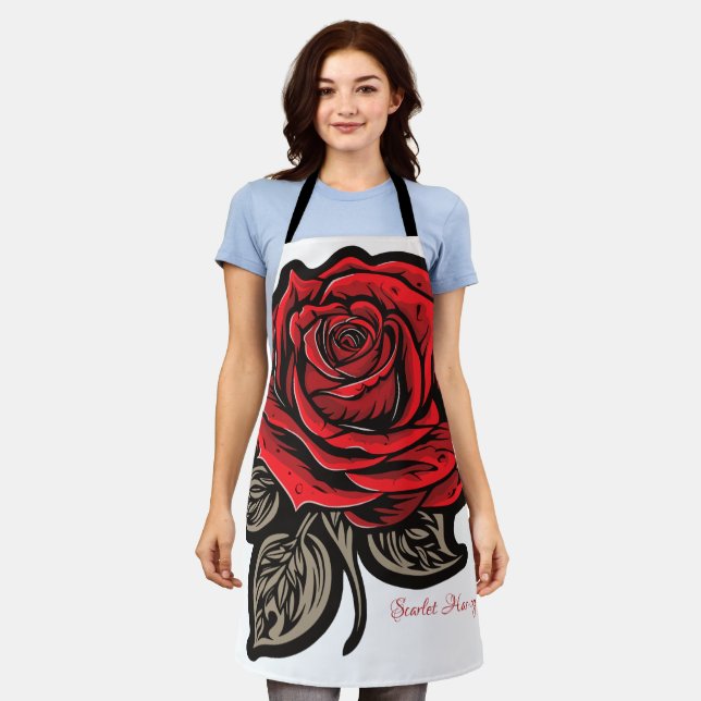  Scarlet Harmony  Apron (Worn)