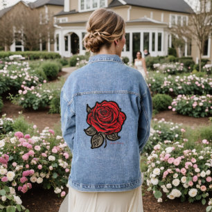  Scarlet Harmony  Denim Jacket