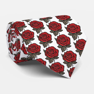  Scarlet Harmony  Tie