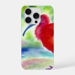 Scarlet Ibis 151024AREF140 - Watercolor iPhone 15 Pro Case
