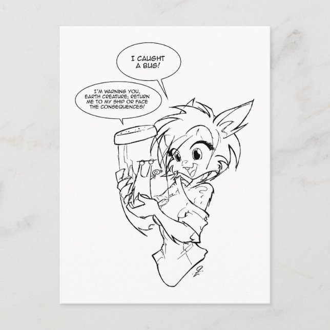 Scarlet Jar Postcard (Front)