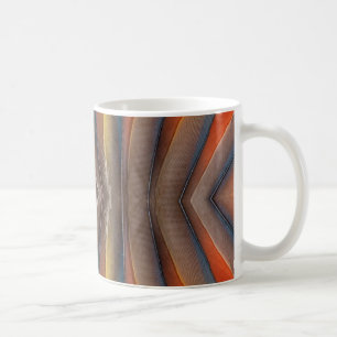 Scarlet Macaw feather design Coffee Mug
