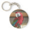 Scarlet Macaw Keychain