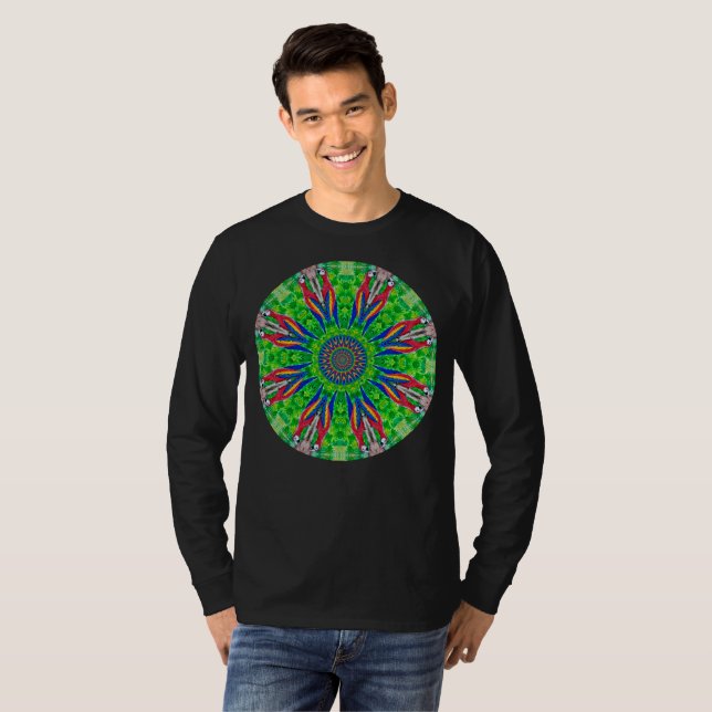 Scarlet Macaw Pride 3 T-Shirt (Front Full)