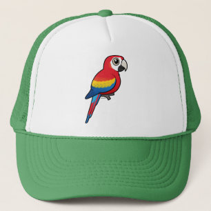Scarlet Macaw Trucker Hat