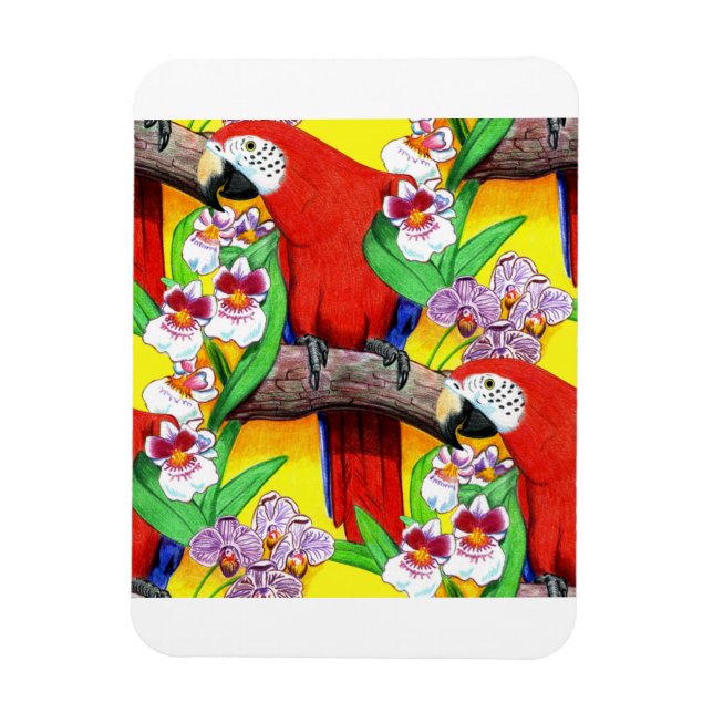 Scarlet McCaw Magnet (Vertical)