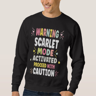 SCARLET Personalised Women's Gift Custom SCARLET Sweatshirt
