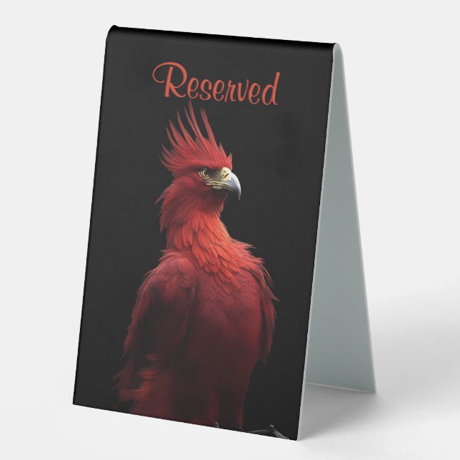 Scarlet Phoenix Sits Proudly Reserved (Front)