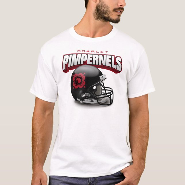 Scarlet Pimpernels "Big Head" Tee: Road T-Shirt (Front)