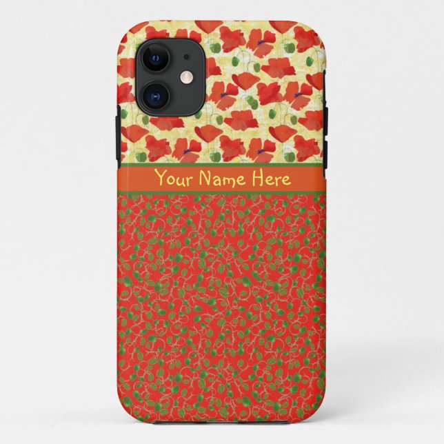 Scarlet Poppies, Buds: iPhone 5/5s Case-Mate Case (Back)