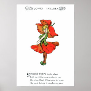 Scarlet Poppy Poster