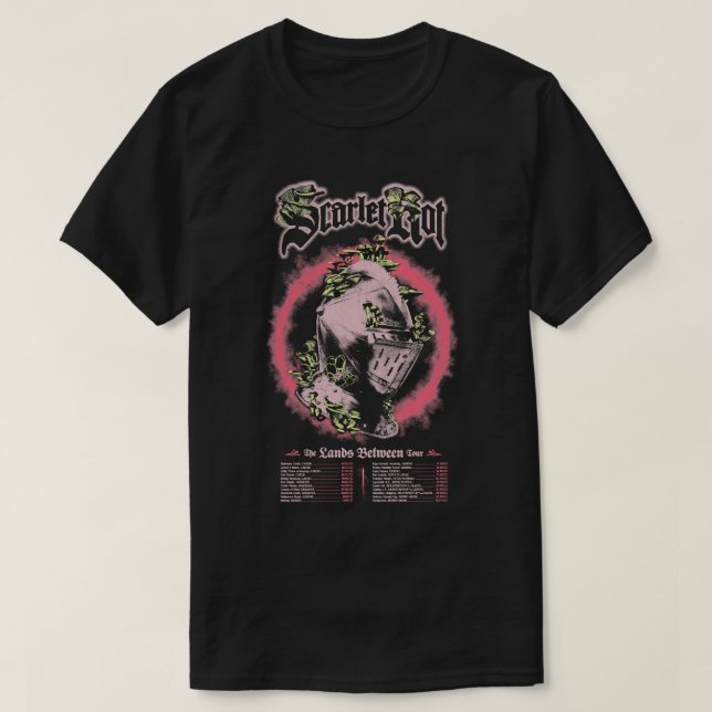 Scarlet Rot tour T-Shirt (Design Front)