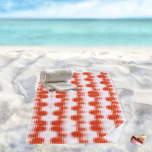 Scarlet Stencils  Beach Towel