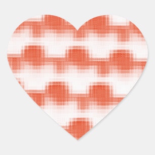 Scarlet Stencils Heart Sticker
