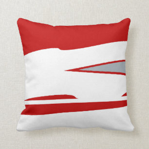 Scarlet Warrior 3 Throw Pillow