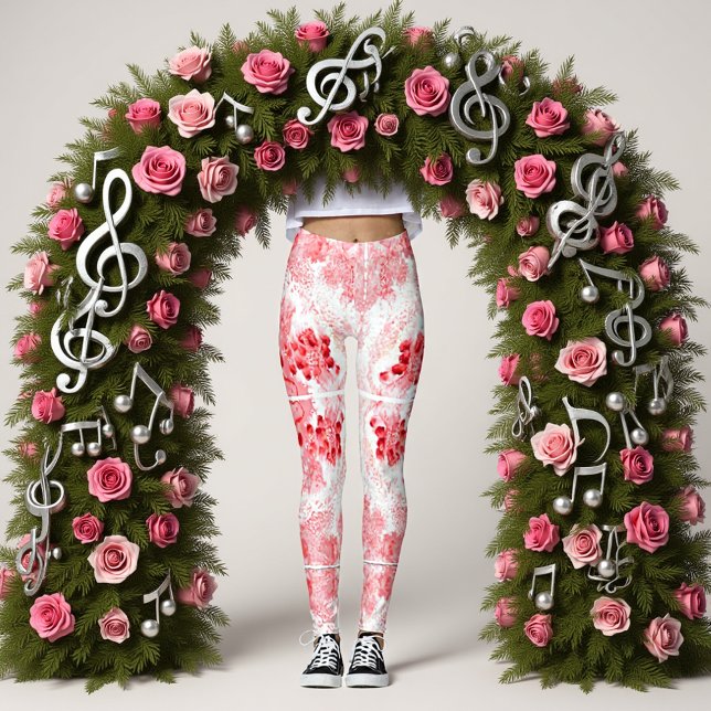 Scarlet Whispers Leggings (Creator Uploaded)