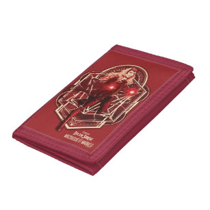 Scarlet Witch Mystic Art Nouveau Graphic Trifold Wallet
