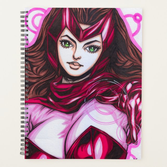 Scarlet Witch ~ Wanda Maximoff Planner (Front)
