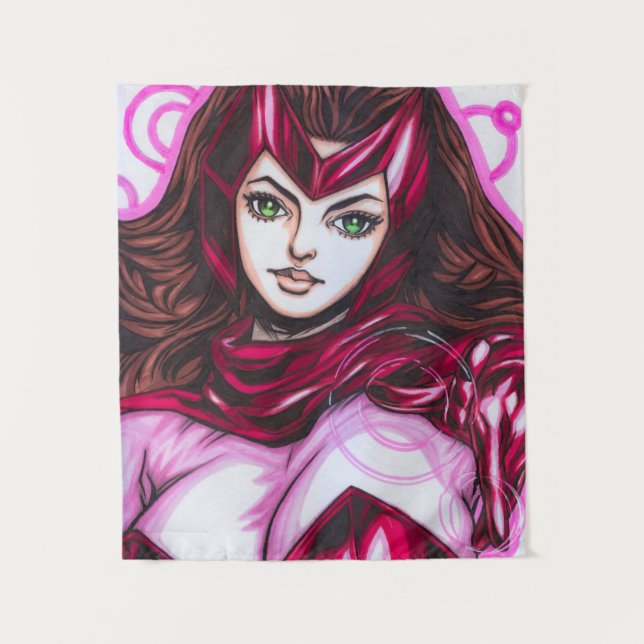 Scarlet Witch ~ Wanda Maximoff Tapestry (Front)