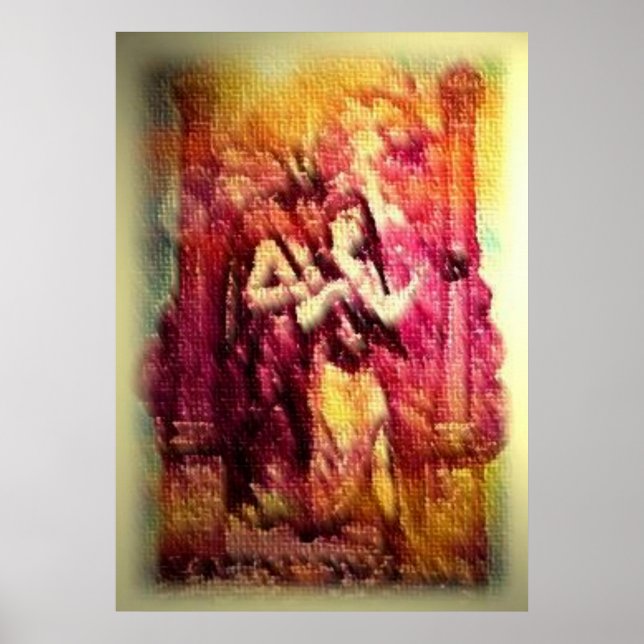 Scarlet woman with Baphomet Poster (Front)