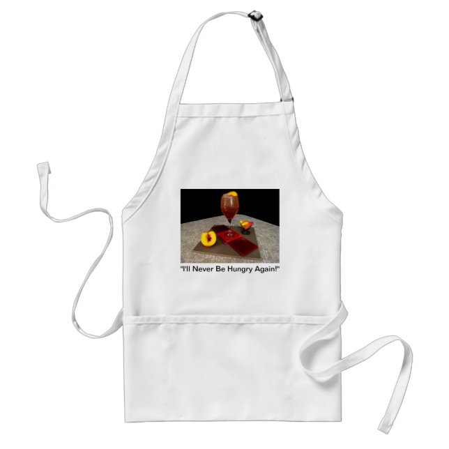 Scarlett O'Hara - "I'll Never Be Hungry Again!" Standard Apron (Front)