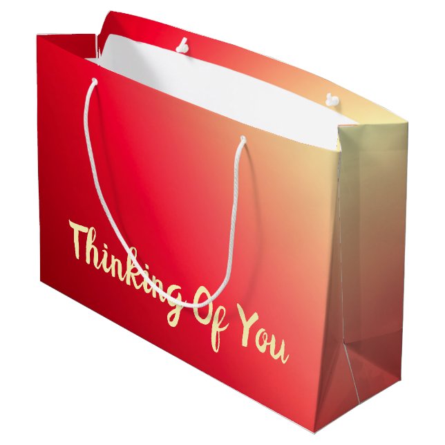 Scarlett Thinking Of You Large Gift Bag (Back Angled)