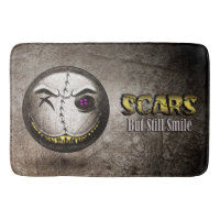Scarmoji Vintage Bath Carpet
