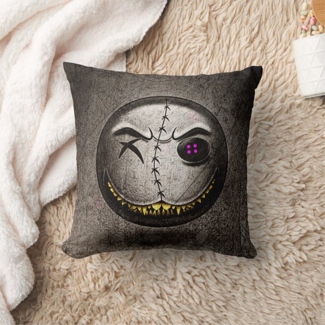 Scarmoji Vintage Cushion (Blanket)