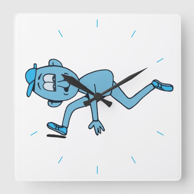 Scarper 2 square wall clock (Front)