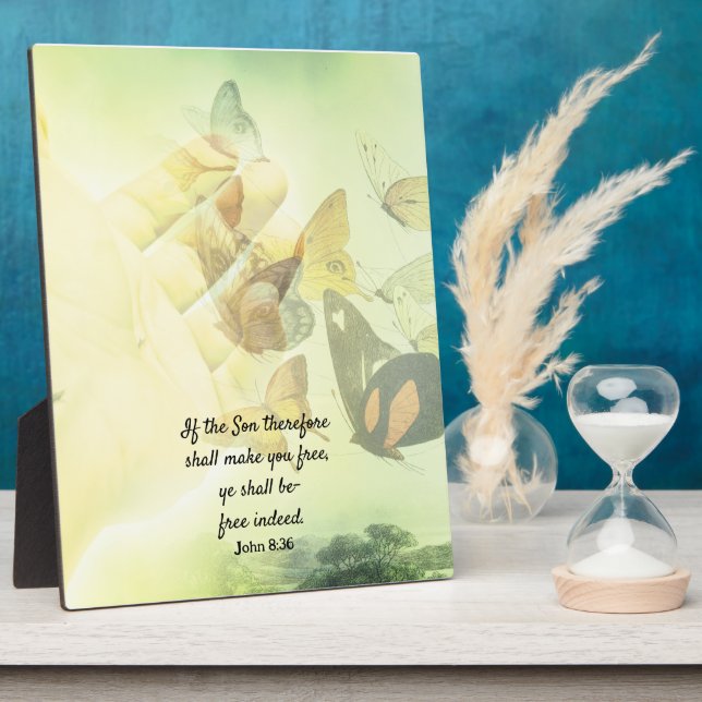 Scarred Hand Butterfly Plaque (Side)