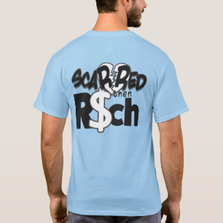 Scarred Then Rich Men's Front and Back T-Shirt