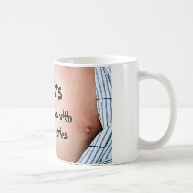Scars are tattoos with better stories. coffee mug (Right)