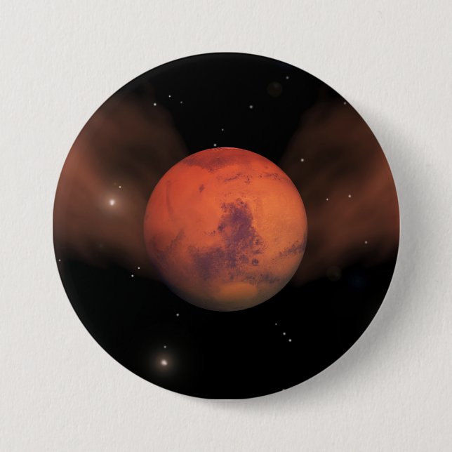Scars of Mars 7.5 Cm Round Badge (Front)
