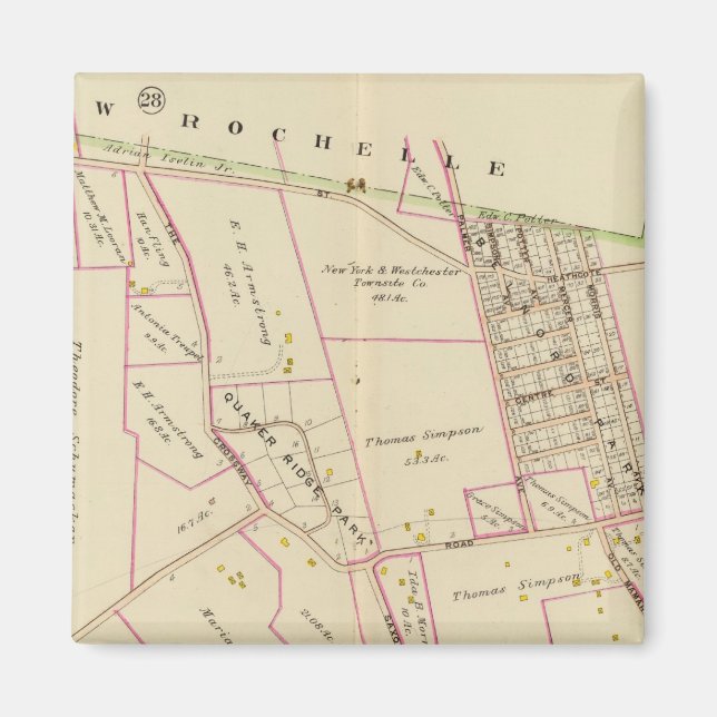 Scarsdale, New York Magnet (Front)