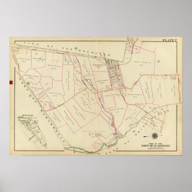 Scarsdale, New York Poster (Front)