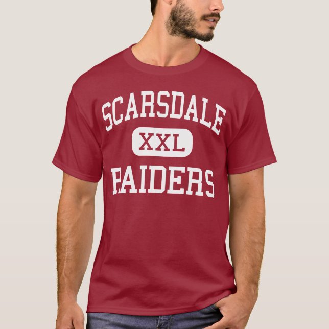 Scarsdale - Raiders - High - Scarsdale New York T-Shirt (Front)