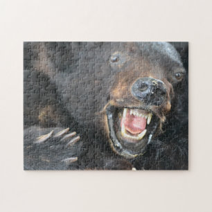 Scary Bear Jigsaw Puzzle