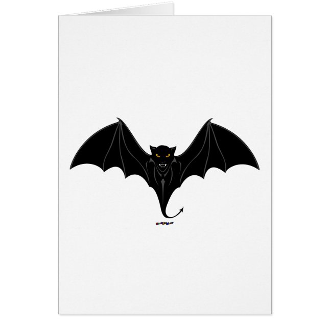 Scary Black Bat (Front)