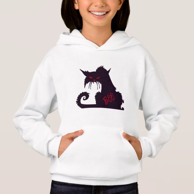 Scary Black Cat (Front)