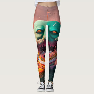 Scary boat leggings