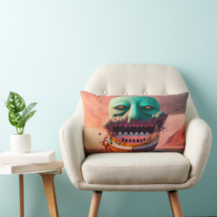 Scary boat lumbar cushion