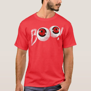 Scary BOO eyeballs For Halloween T-Shirt