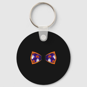 Scary Bow Tie For Halloween Funny Costume Key Ring