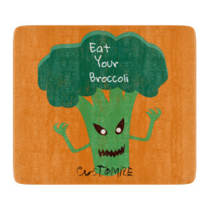 Scary Broccoli Thunder_Cove Cutting Board
