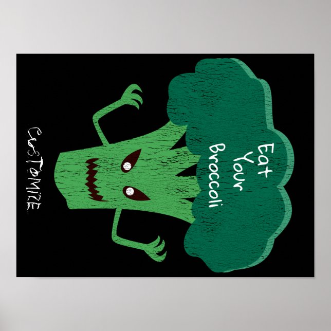 Scary Broccoli Thunder_Cove Poster (Front)