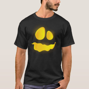 Scary Bumkin Smile Halloween Season T-Shirt