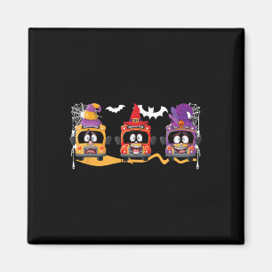 Scary Bus Driver Spooky Bus School Bus Driver Hall Magnet