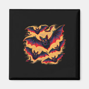 Scary Byts Flying Halloween Creepy Night Fall Fun Magnet