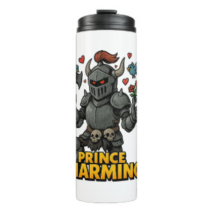 Scary Cartoon Knight – “Price Charming Thermal Tumbler