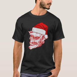 Scary Christmas Horror Goblin Merry Xmas T-Shirt